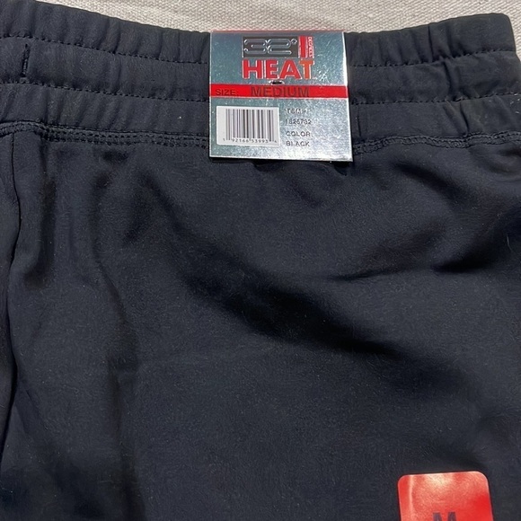 32 Degrees Joggers Black Sz M w/drawstring and elastic waist NWT - Picture 4 of 5